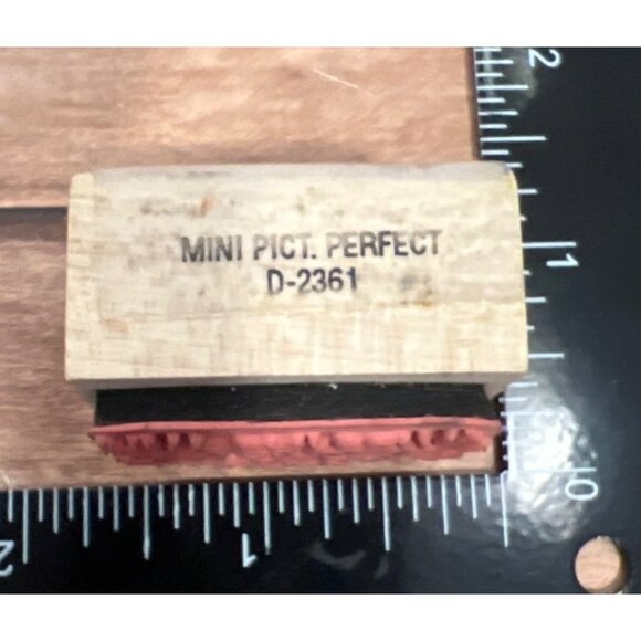 Vintage Hope Your Day Is Picture Perfect Rubber Stamp by AIP VIP 1999 - Picture 3 of 6